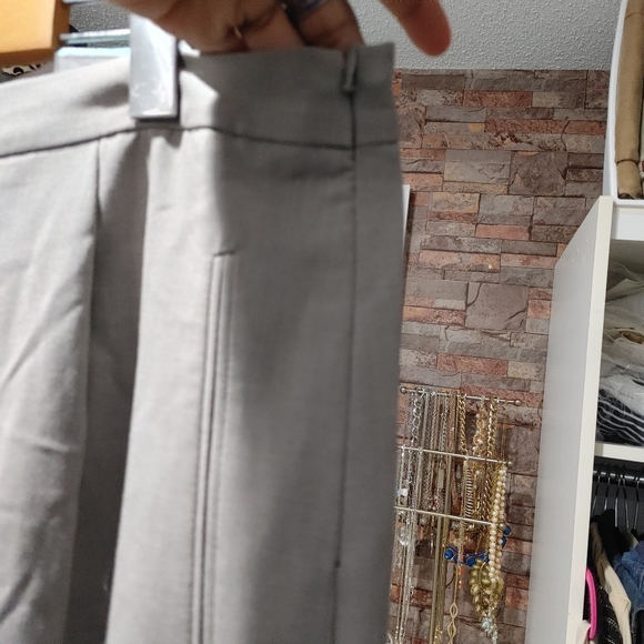 NWOT Reitmans Pants Gray Wide Legs Size 13 - Picture 5 of 9